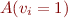 $A(v_i=1)$